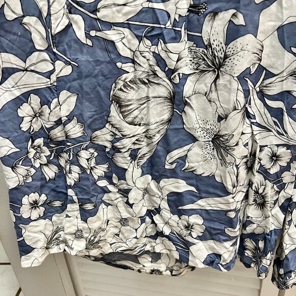 JAASE Floral Jumpsuit with Wide legs and Drawstring Waist size Small - Picture 5 of 7